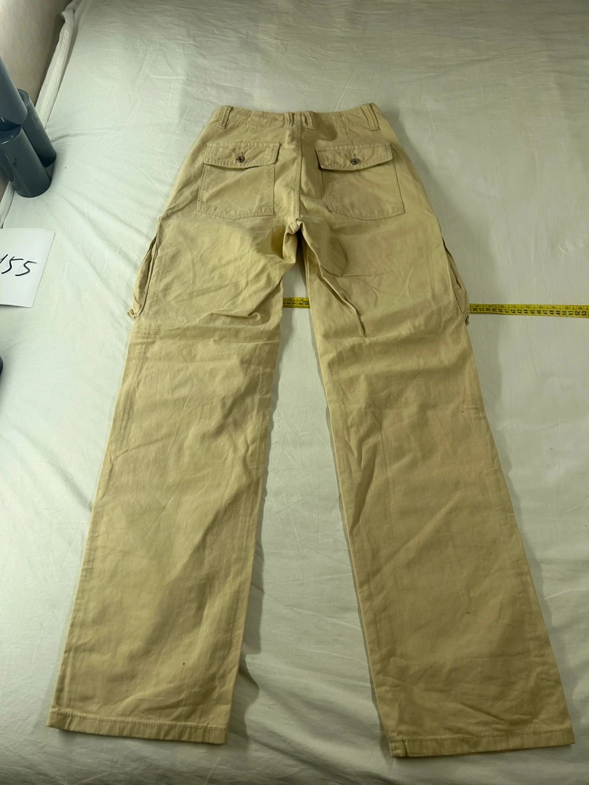 Creamy beige high-waisted Bershka jeans – photo 10
